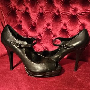 Nine & Co Peep toe Stiletto Platform high heel